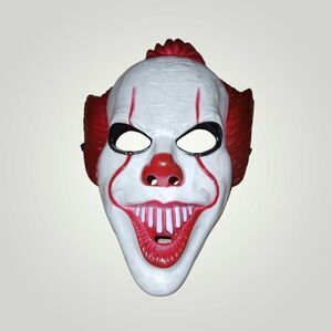 Pennywise Clown Mask Stephen King's IT Halloween Cosplay Full Mask Costume
